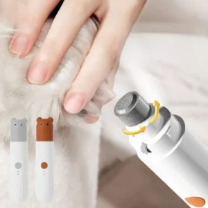 Popular Pet Electric Nail Grinder with Led Light to Illuminate the Blood Line, Suitable for Cats and Dogs, Electric Nail Clipper